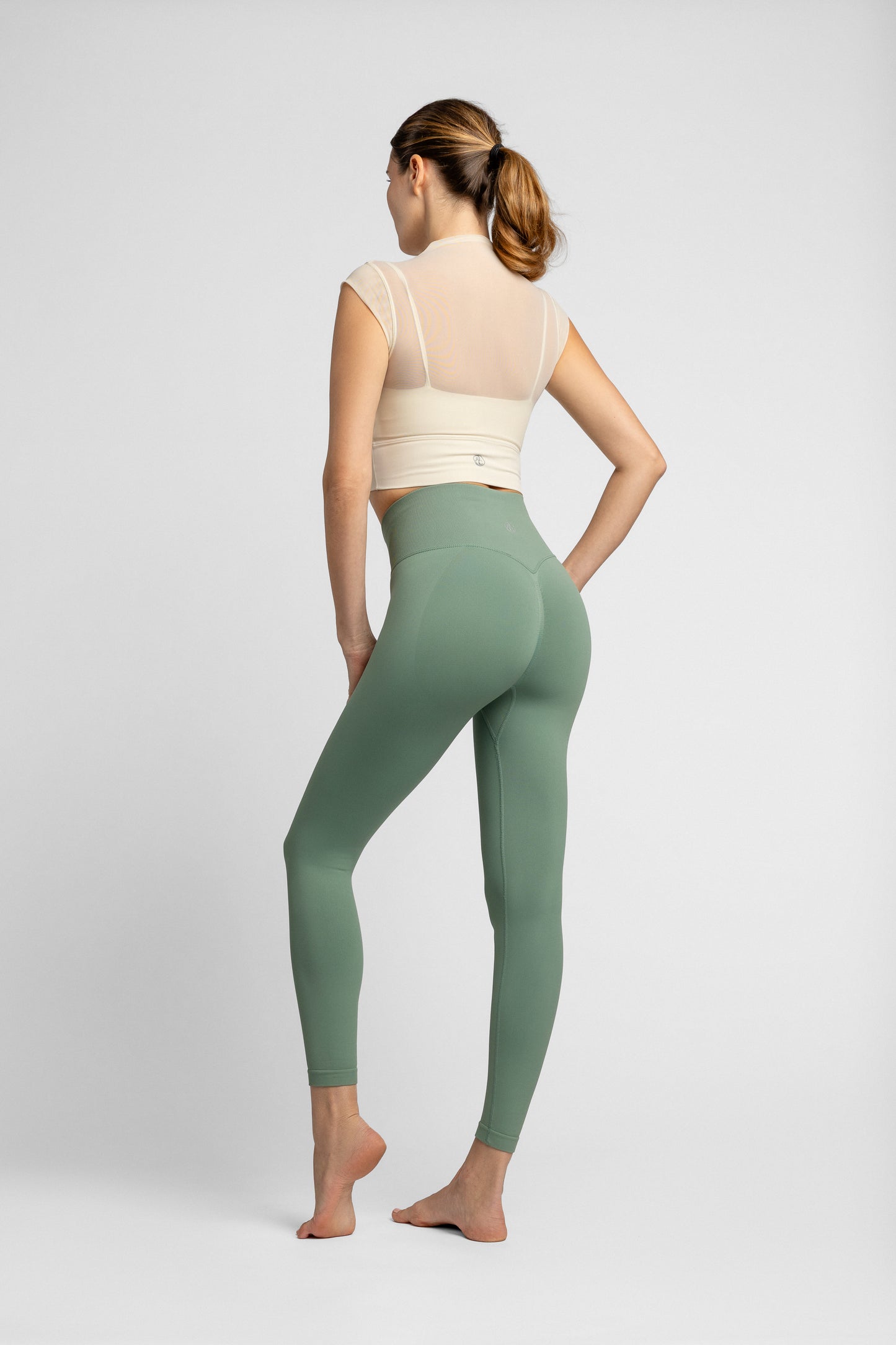 Sculpt & Lift Seamless Leggings – Green