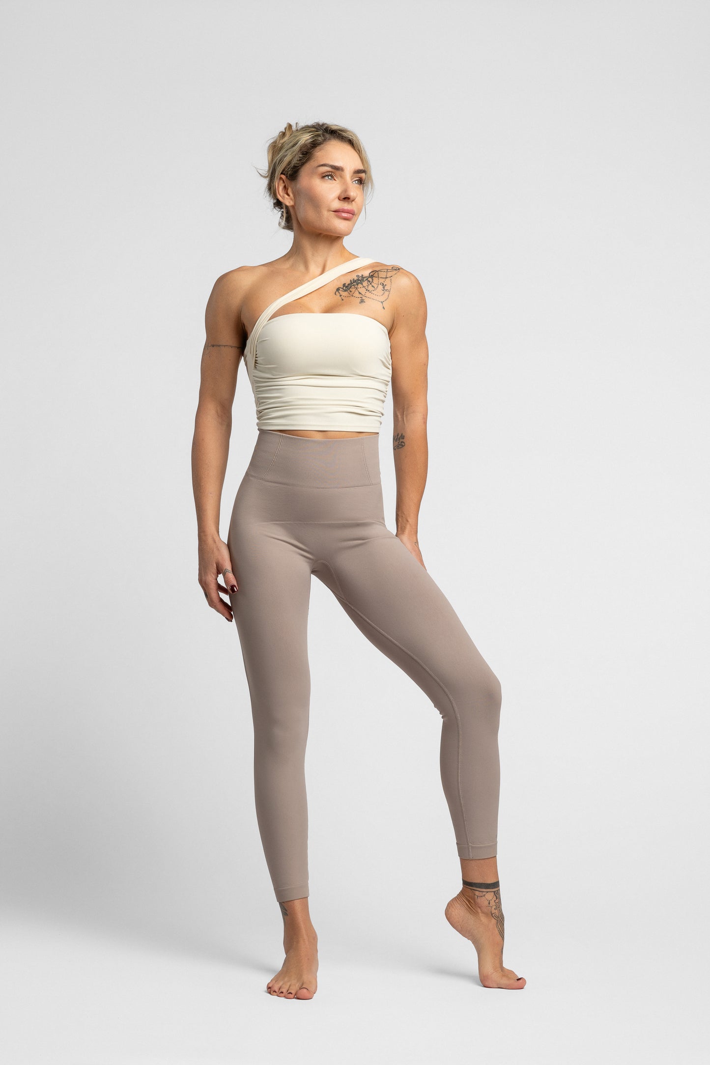 TripleSculpt Leggings The Ultimate 3in1 Silhouette - Light Grey Beige