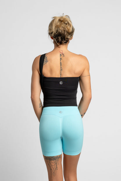 The All-Day Contour Seamless Short - Blue