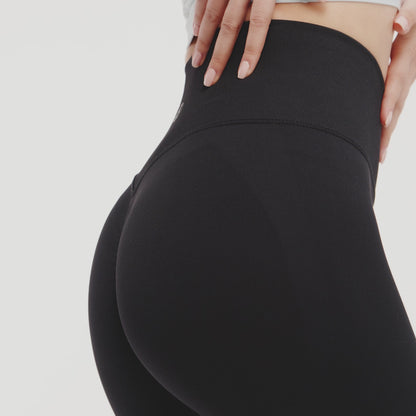 Sculpt & Lift Seamless Leggings – Black